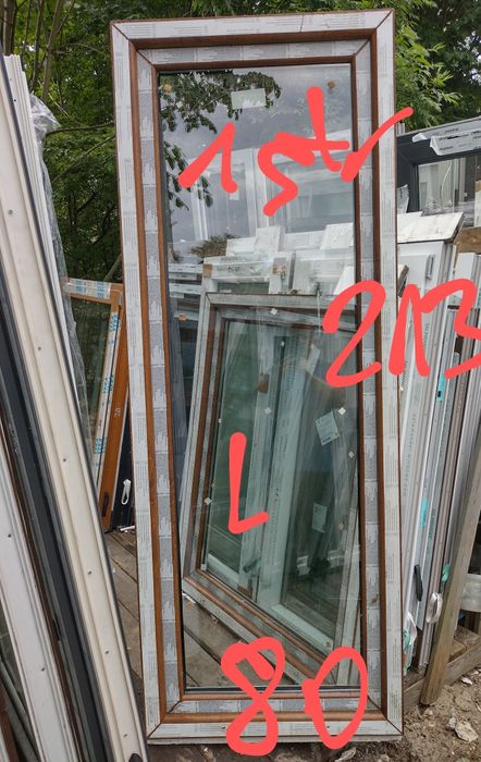 Drzwi przesuwne  Opcja Premium Automat 3szybowe Ciepła ramka 3uszczelk