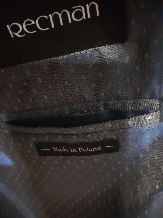 Garnitur męski dla wysokich mężczyzn