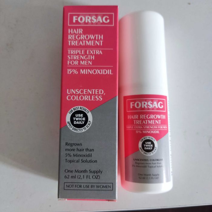 15% лосьйон Форсаж, від випадання волосся / бороди. Форсаж 62 мл.