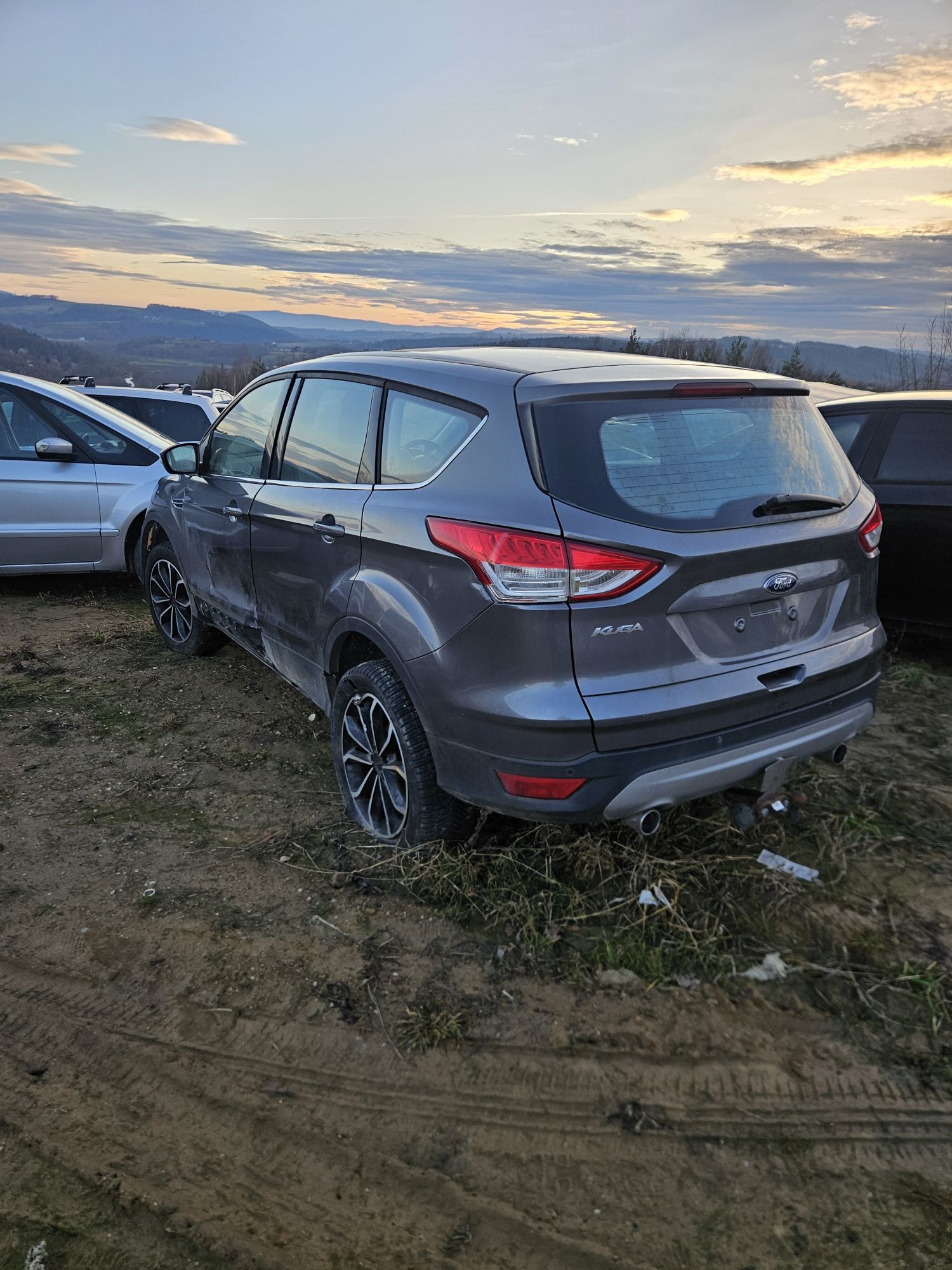 Ford kuga klapa maska  zderzak  2.0 tdci  4x4 mk2