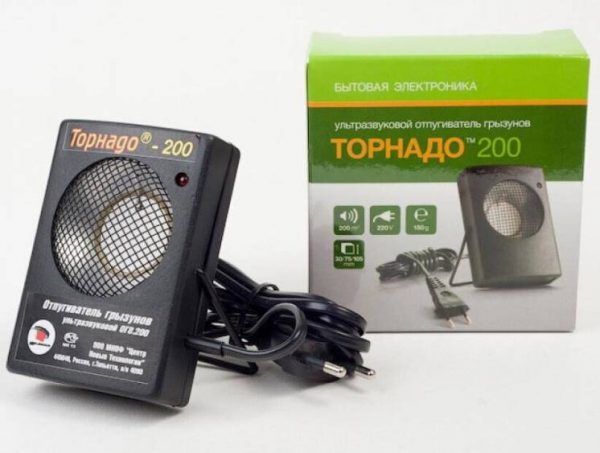 Ультразвуковой відлякувач гризунів  "Торнадо 200"