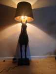 Lampa włókno szklane koń