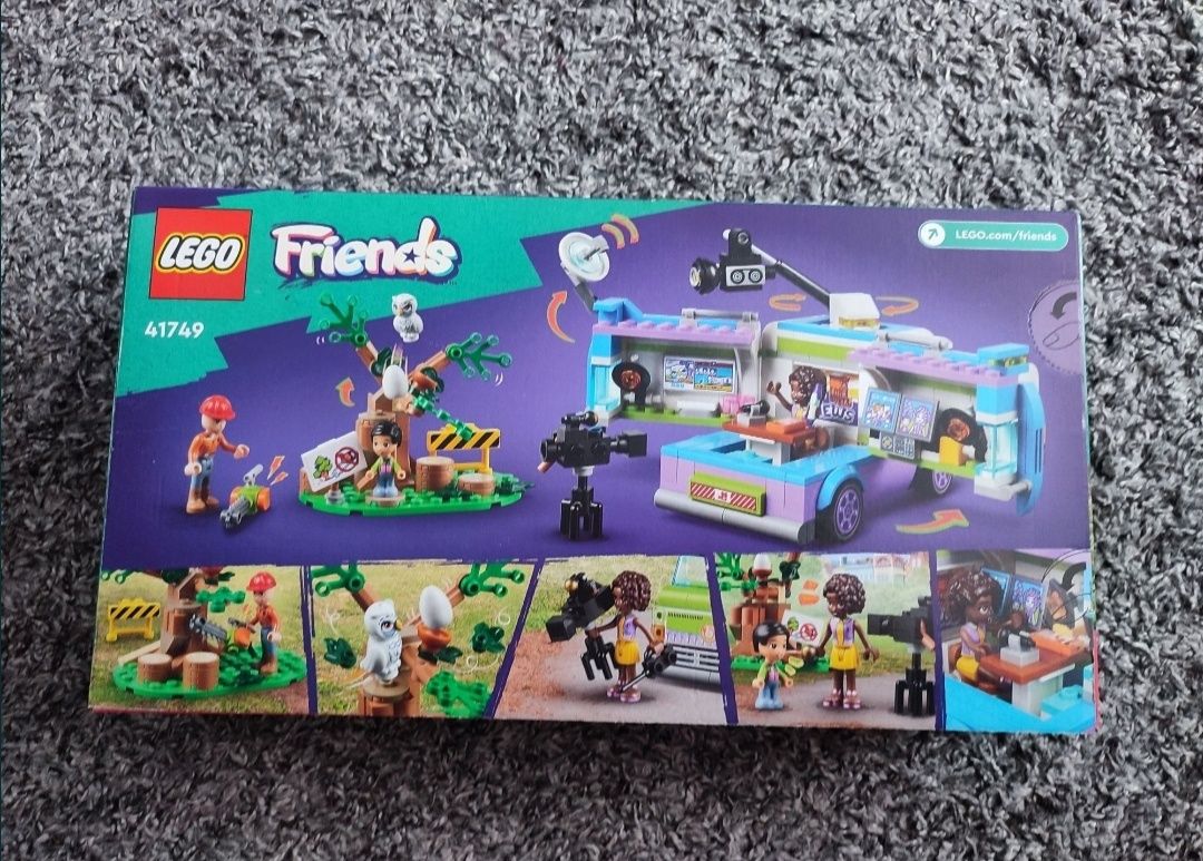 Lego 41749 Friends Reporterska Furgonetka NOWA