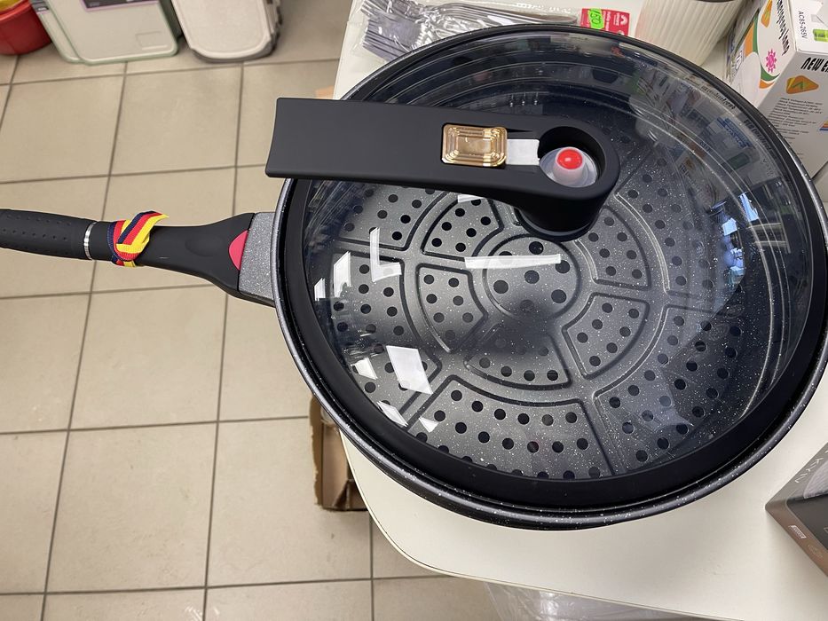 3 в 1 ВОК, сковорідка, пароварка