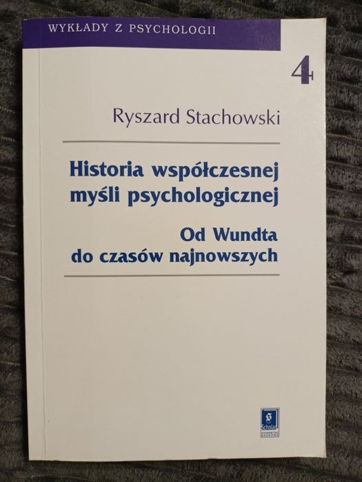 Historia współczesnej myśli psychologicznej. Stachowski