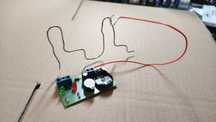Hand-made zabawka "Buzz-Wire"