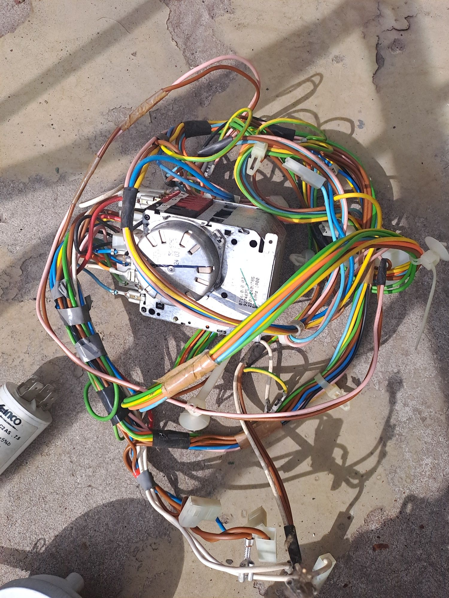 Elektroczęści z pralki Candy Aquamatic 6
