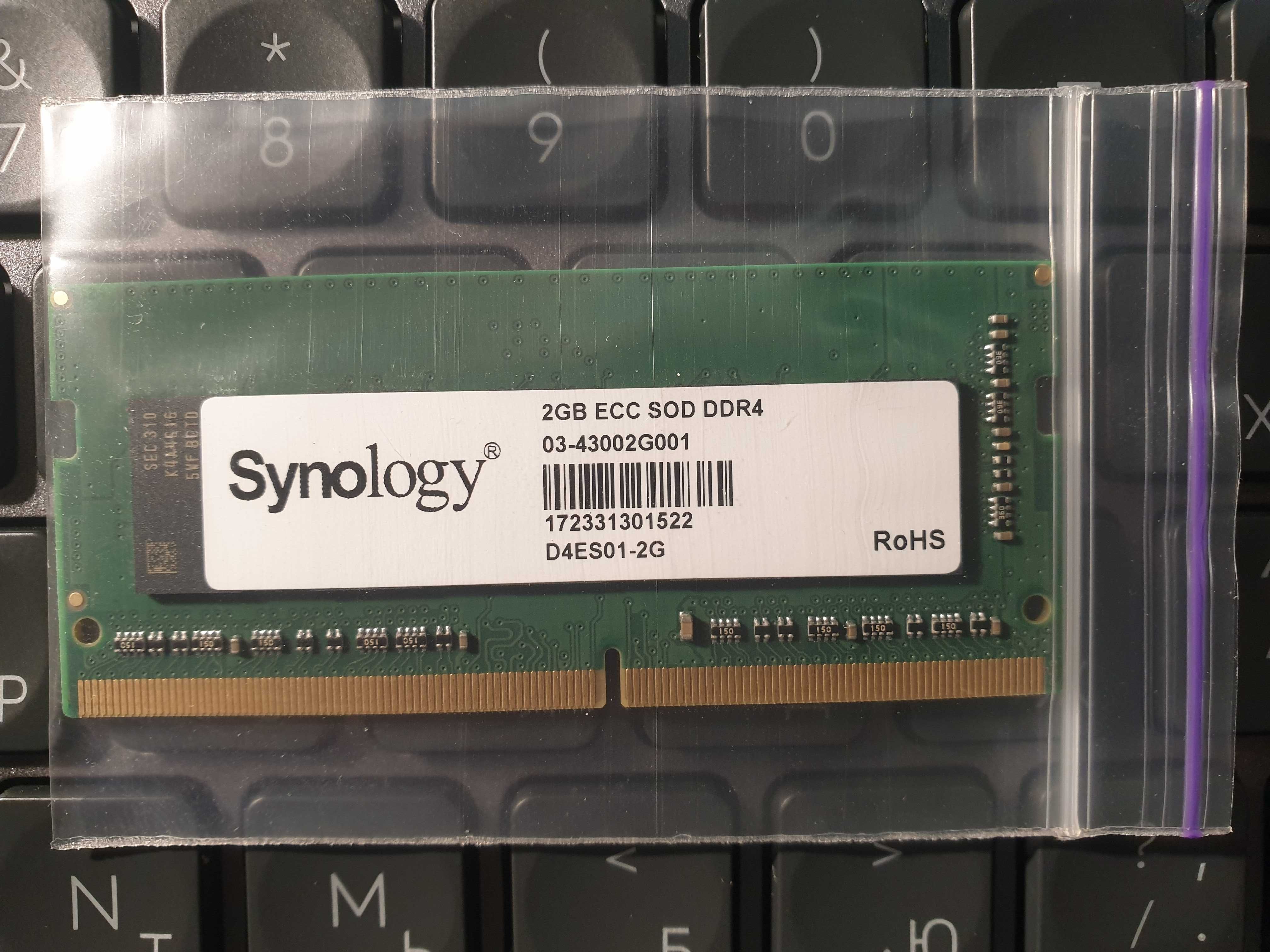 Оригінальна пам'ять Synology SODIMM DDR4 2Gb