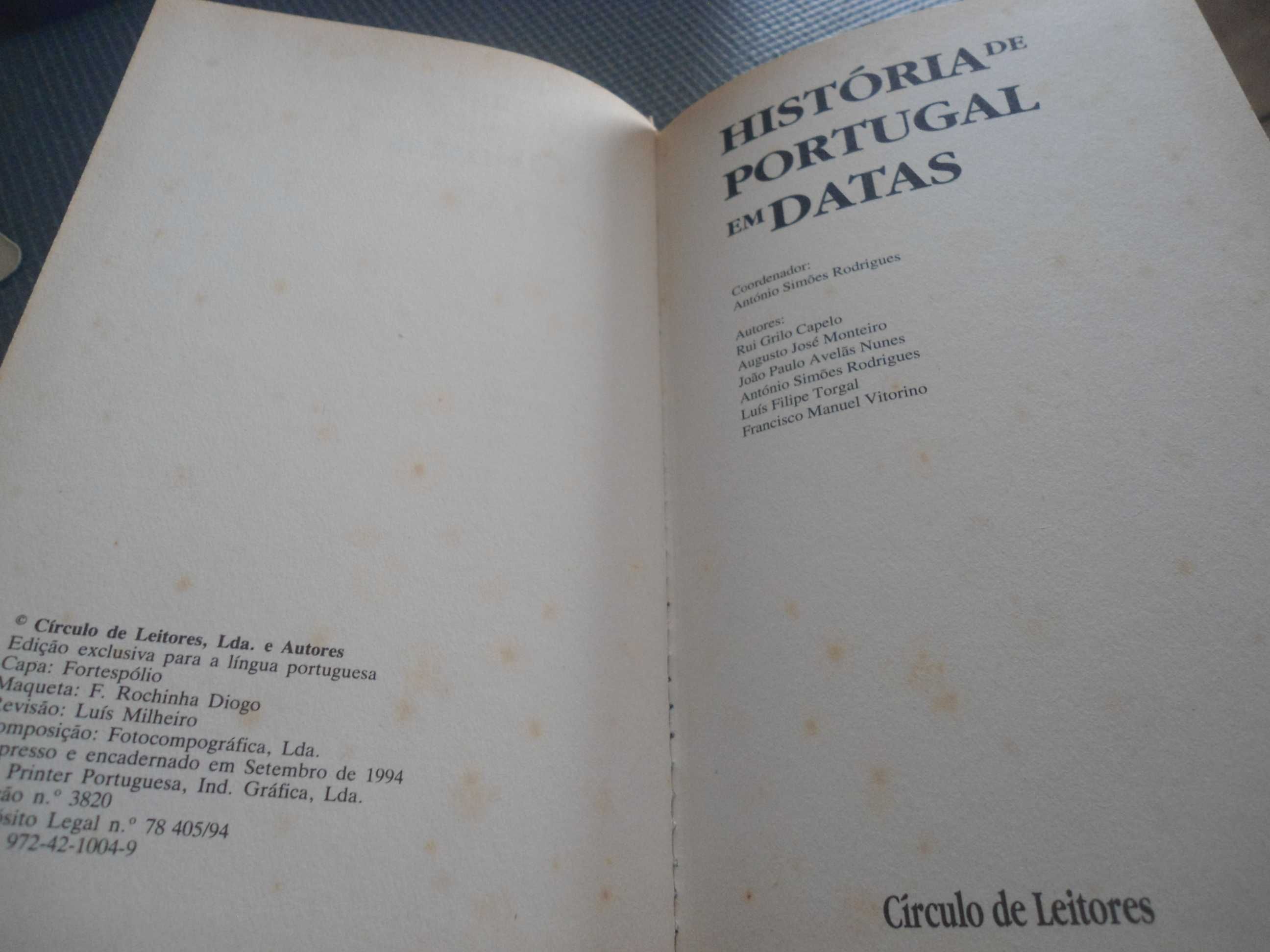 História de Portugal em datas