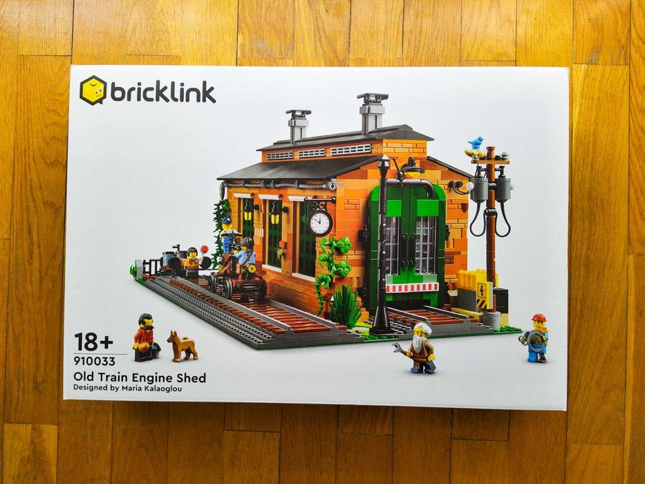 LEGO 910033 Bricklink Old Train Engine Shed
