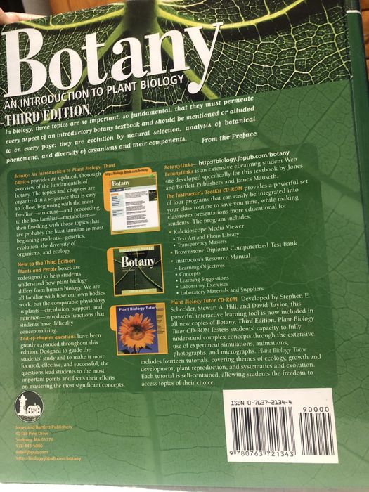 Livro Botâny Third Edition