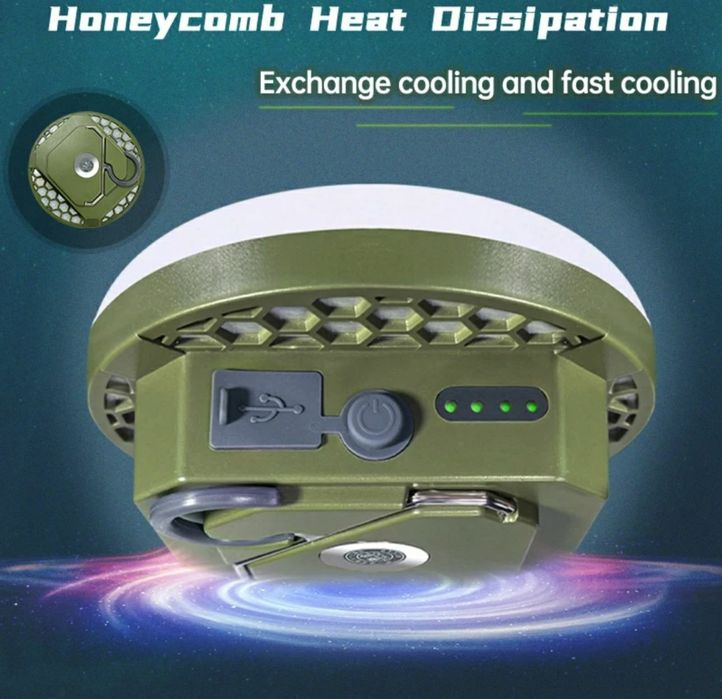 Светильник MOS 14 Green Led лампа светодиодная павербанк фонарь 30 Вт