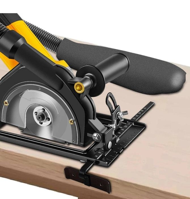 Кожух, насадка для болгарки з пилеотводом для різа під кутом 45 градус