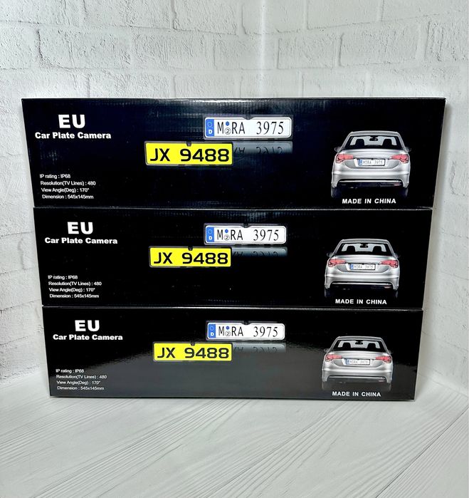 Рамка камера заднего вида JX-9488 с LED подсветкой