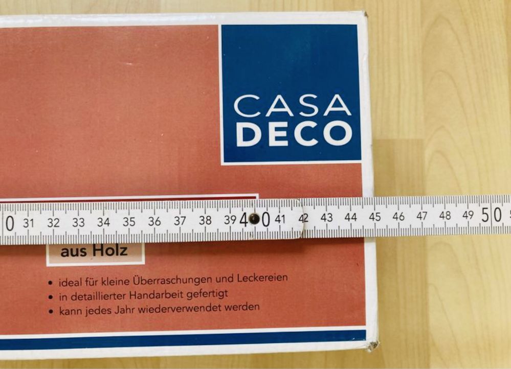 Casa Deco Германия деревянный адвент календар 24 потяг поезд локомотив