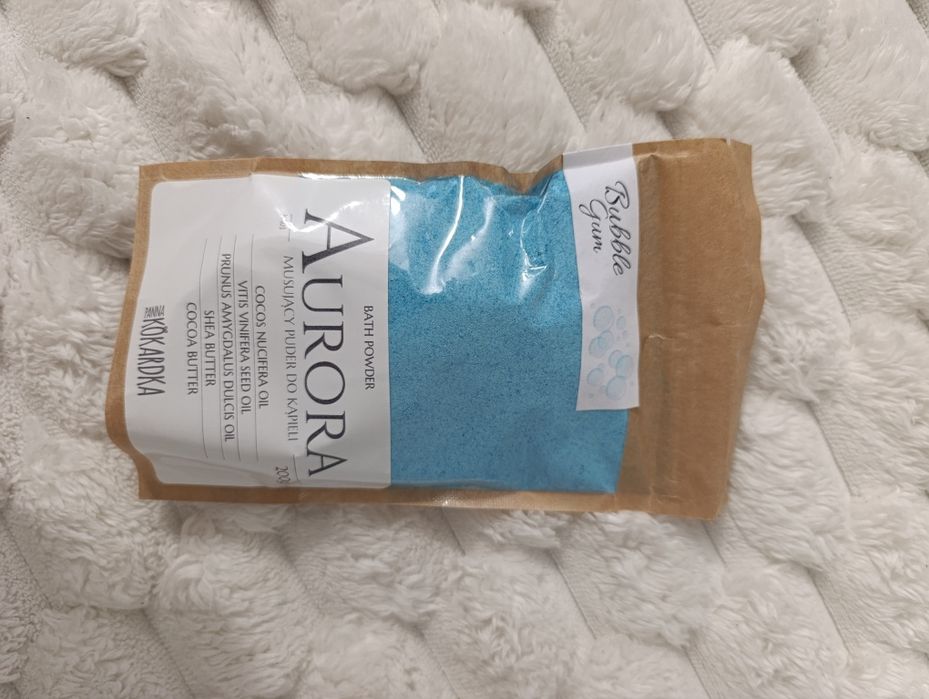 Musujący puder do kąpieli