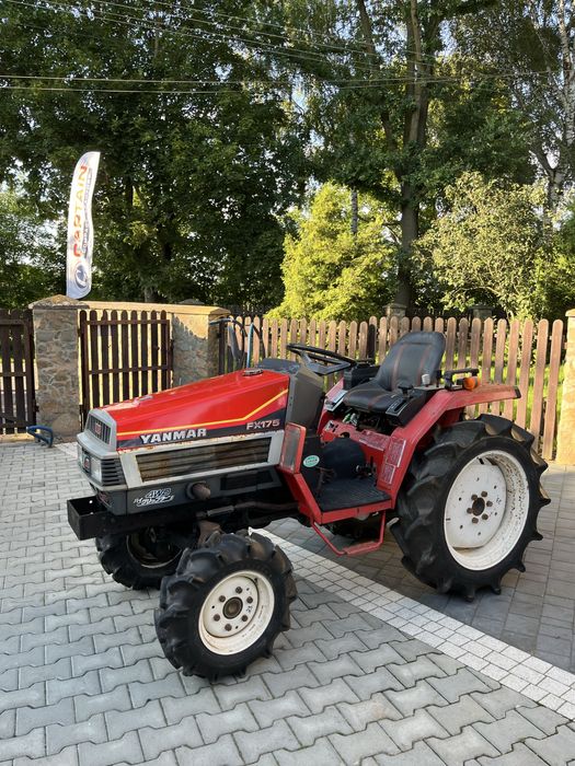 Traktorek yanmar fx175 17 km 4x4 3 cylindry dobry stan