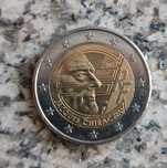 Moeda de 2 euros.