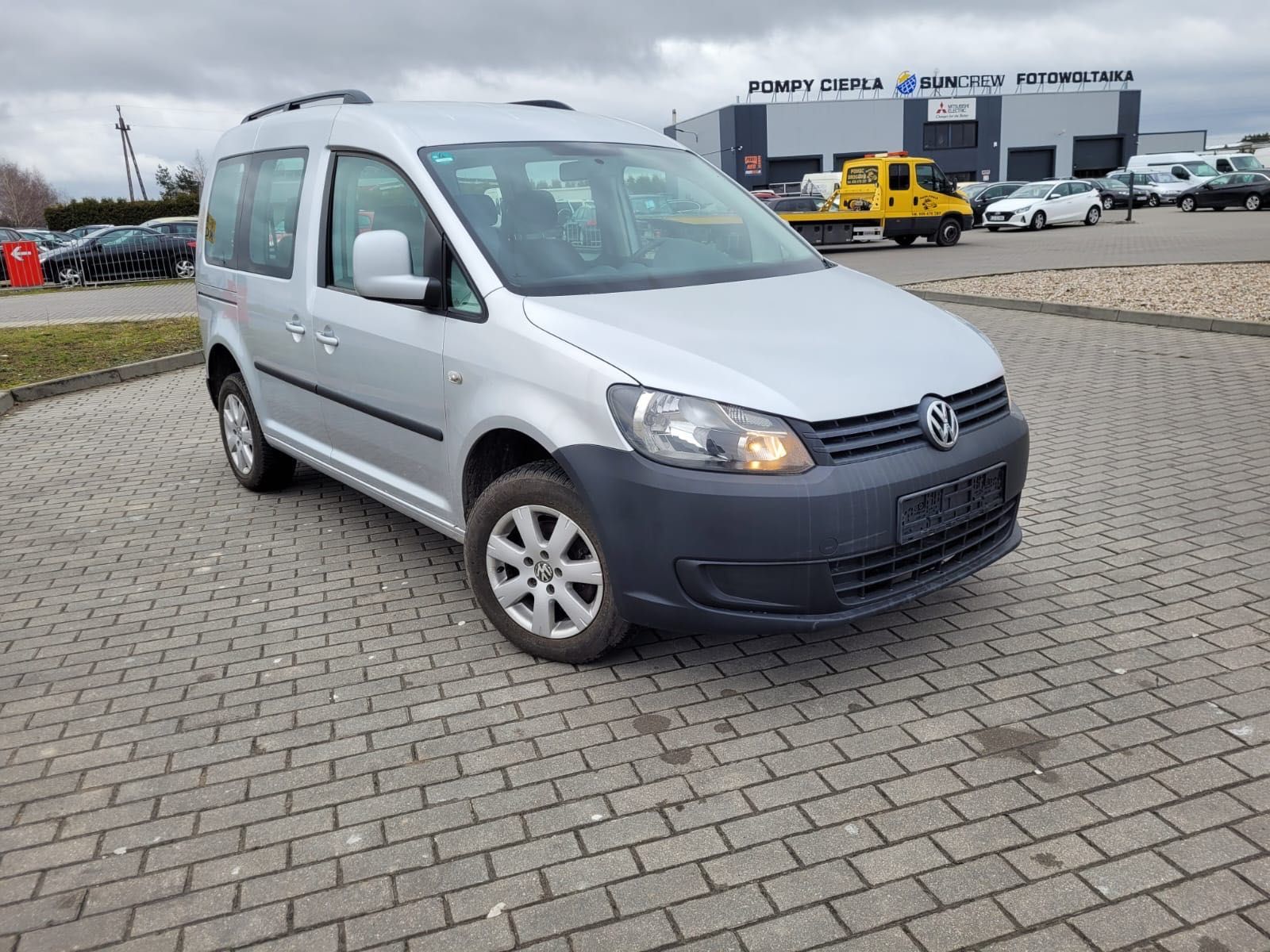 VW Caddy 2012r. 1.6 TDI/102KM Osobowy Klima