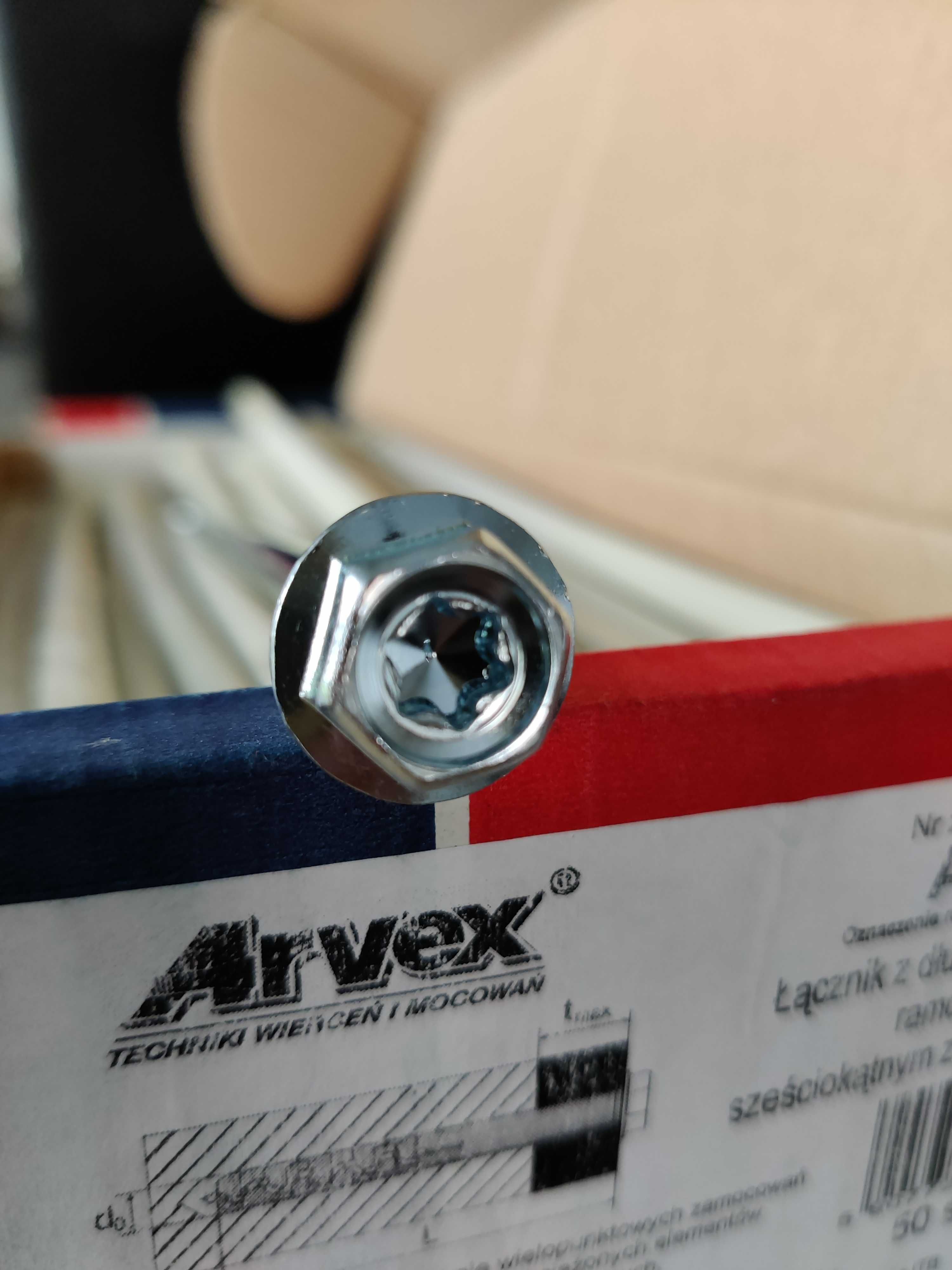 Dybel  Arvex AC 10/320 Kombi torx kołek rozporowy ramowo elewacyjny