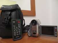 Câmara de Filmar Sony Digital Handycam + Bolsa + Comando | Bom Estado