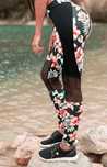 Legginsy ALOHA BABE MODEL N550 nebbia #27