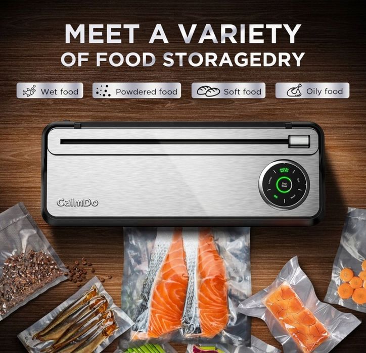 Zgrzewarka próżniowa do żywności V77 7w1 55W + rolka