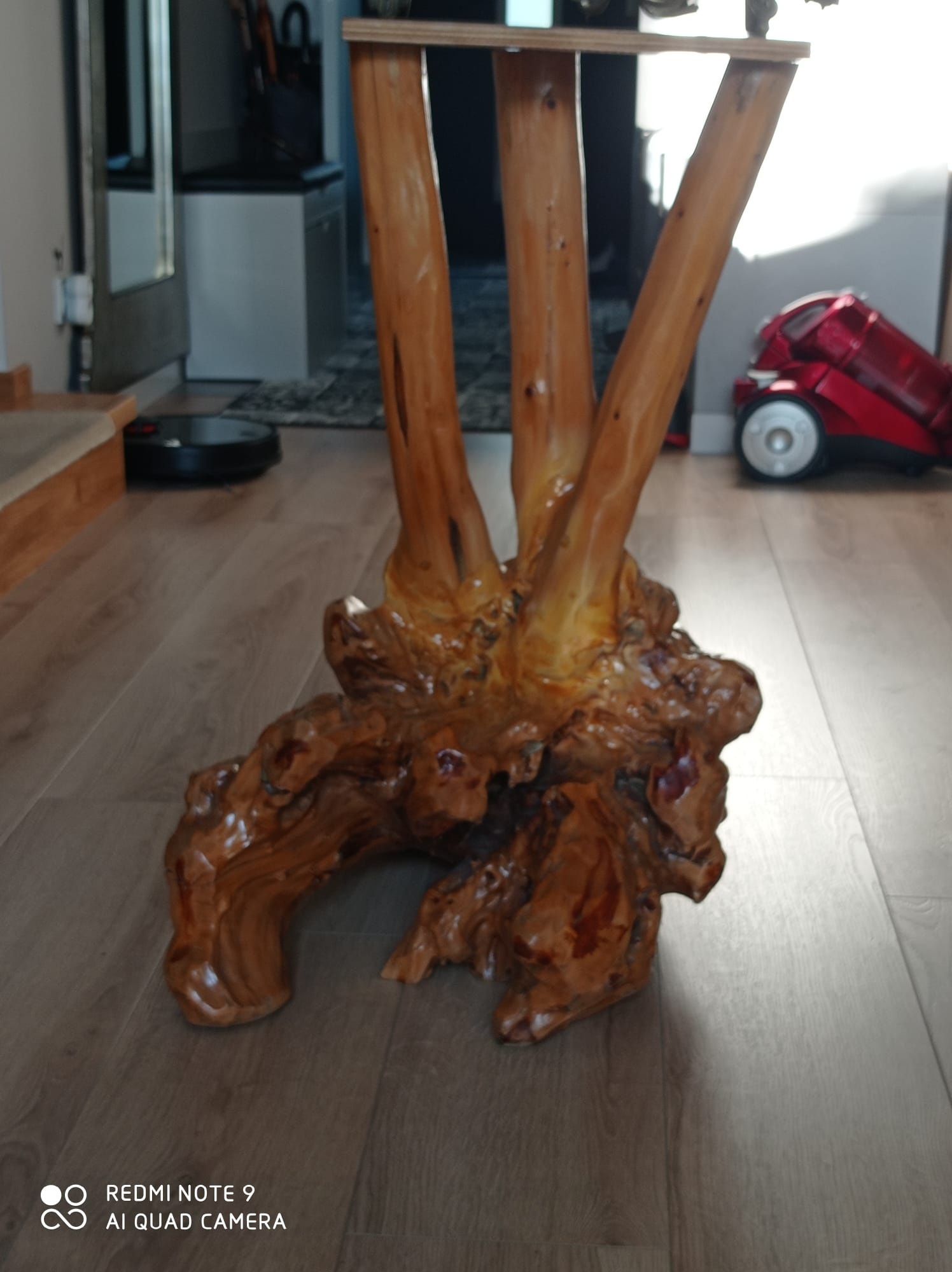 Korzenie dekoracyjne drewno azjatyckie stolik doniczka