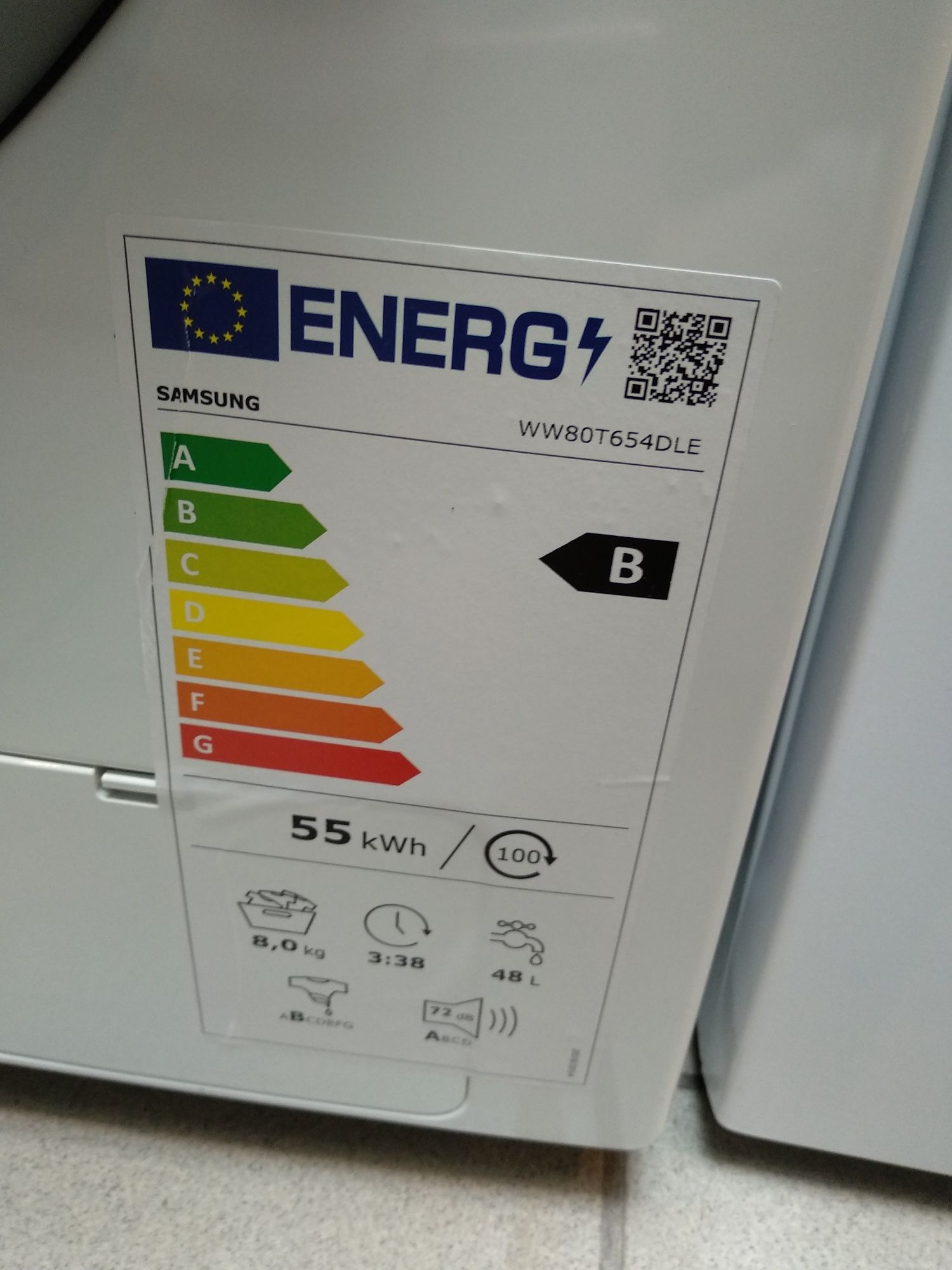 OUTLET Janki ul Wspólna 6 Pralka SAMSUNG WW80T654DLE