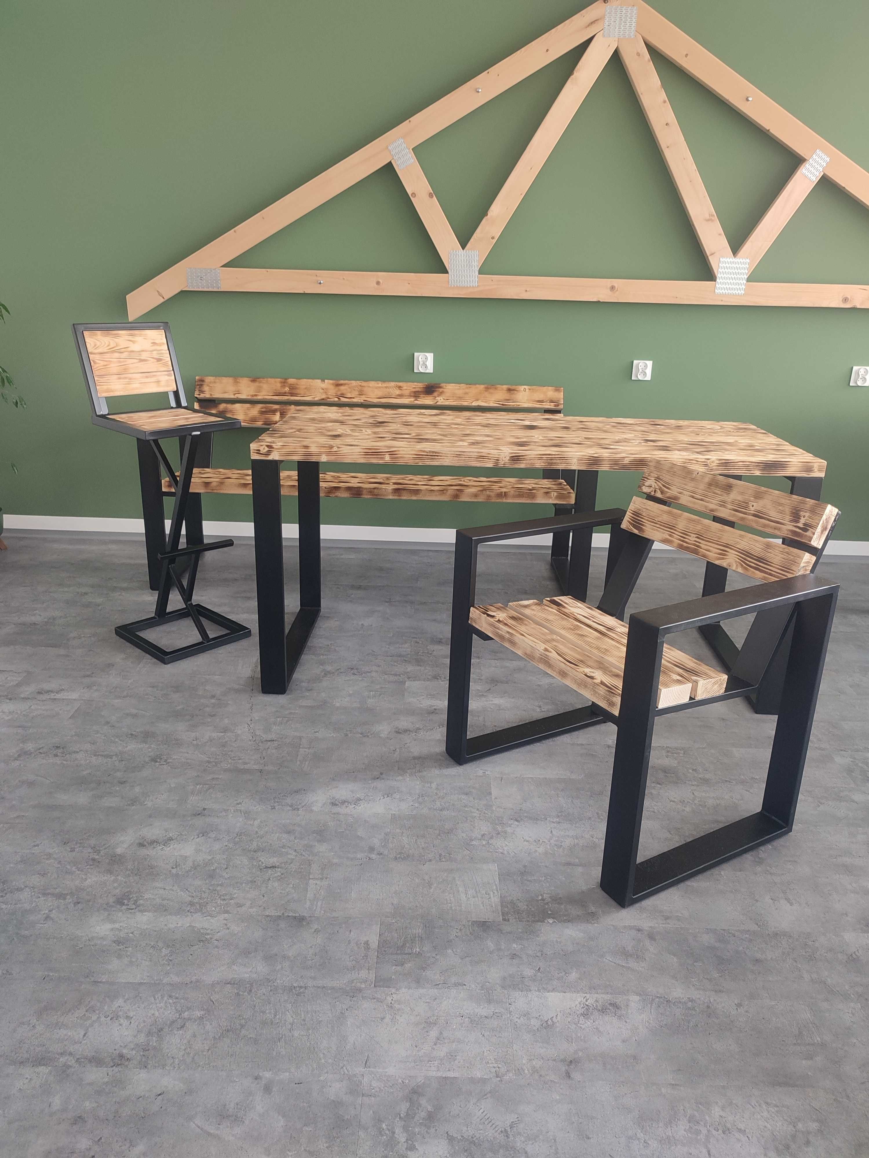 Meble ogrodowe typu Loft