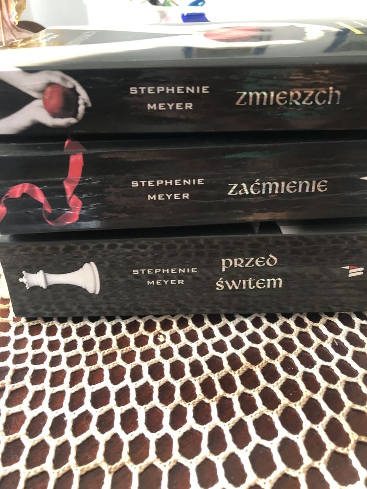 Saga „Zmierzch” Twilight 3 tomy - Stephenie Meyer