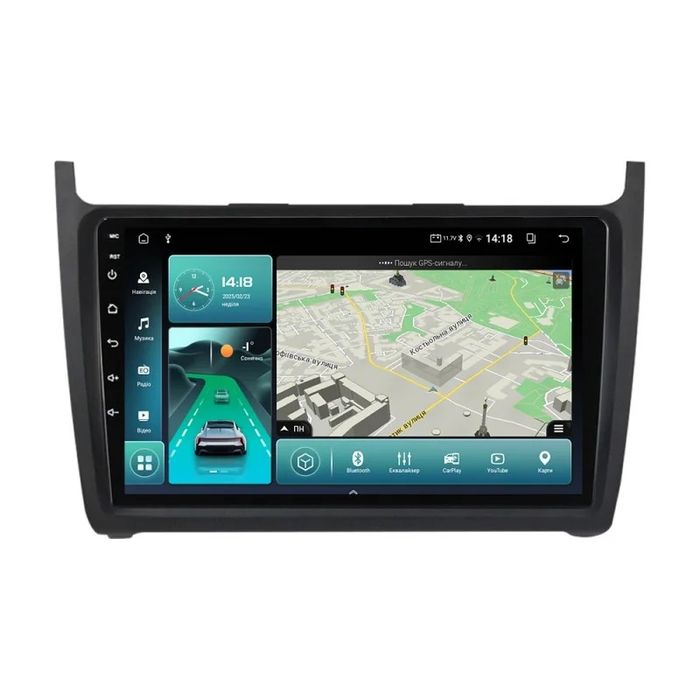 Штатна магнітола для Volkswagen VW Polo 2011-2016 на Android