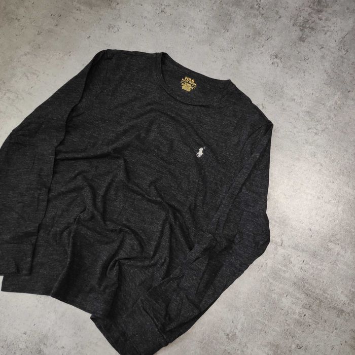 MĘSKA Koszulka Długi Rękaw PREMIUM Bawełna Longsleve Polo Ralph Lauren