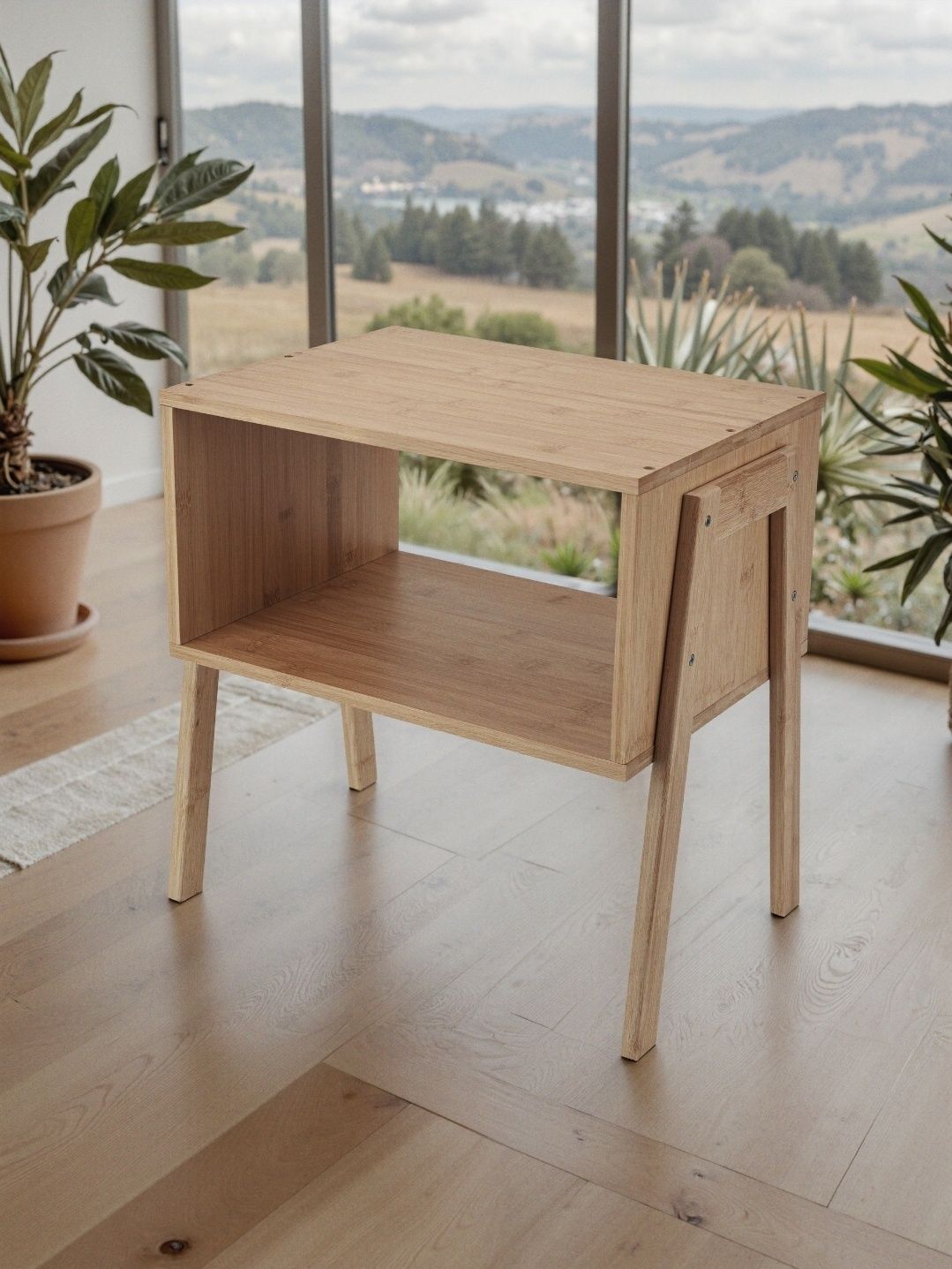 Najpiekniejsza Szafka nocna stolik do sypialni salonu boho loft scandi