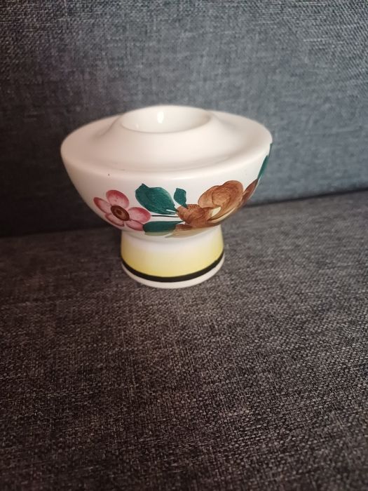 Świecznik fajams Koło ręcznie malowany