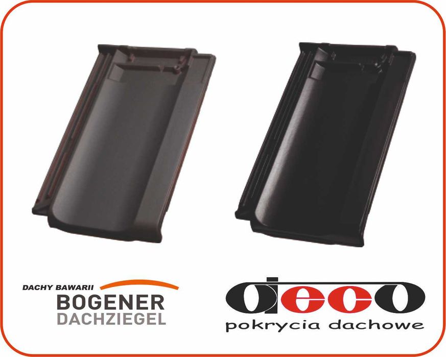 Dachówka BOGEN REFORM ANTRACYT GLAZURA Częstochowa Śląskie wycena