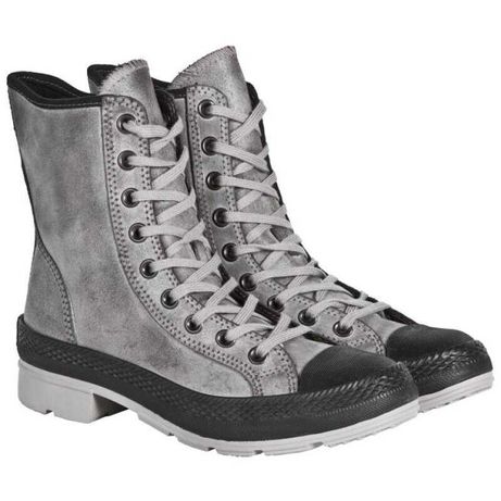 Кеды ботинки Converse Hiking Boots, кожа, 25 см