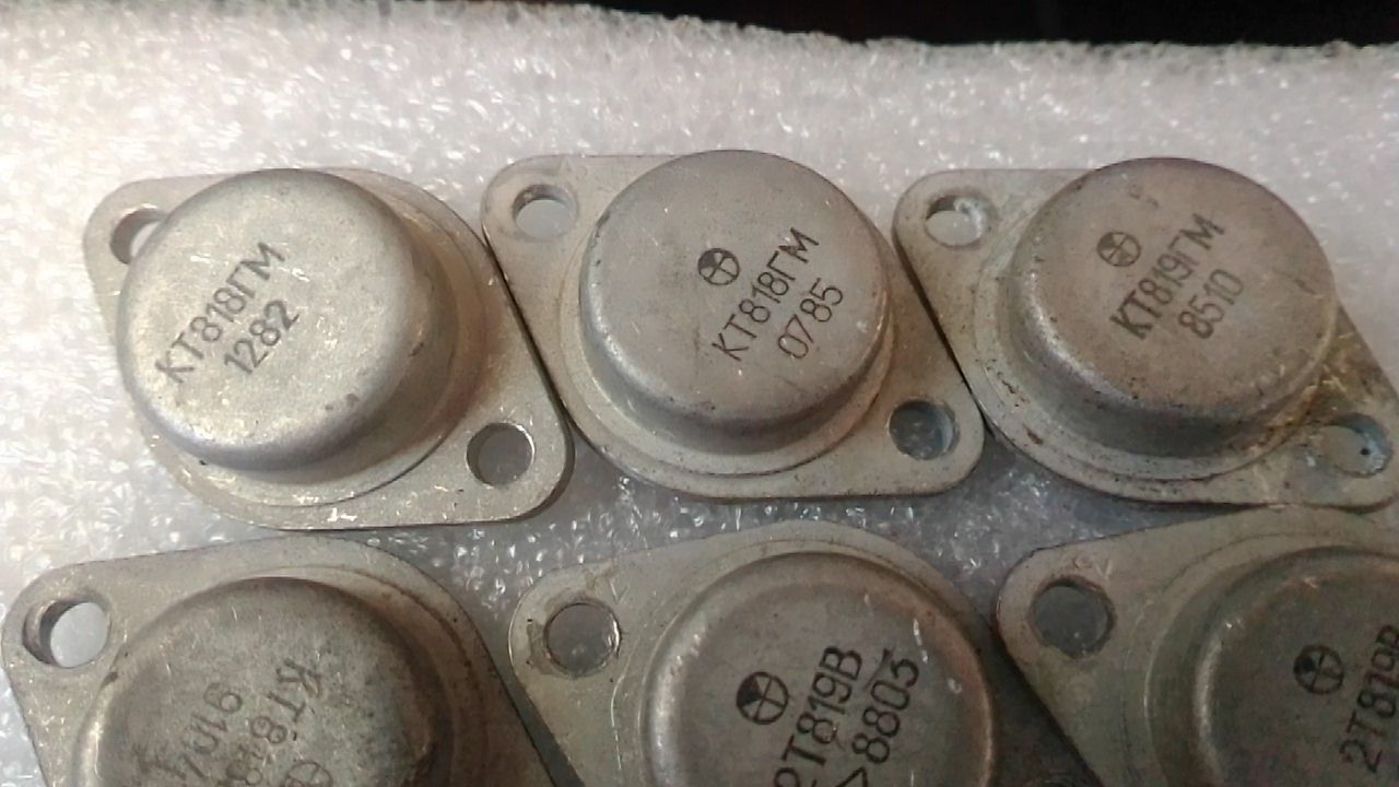 Транзистор Кт818 Кт819