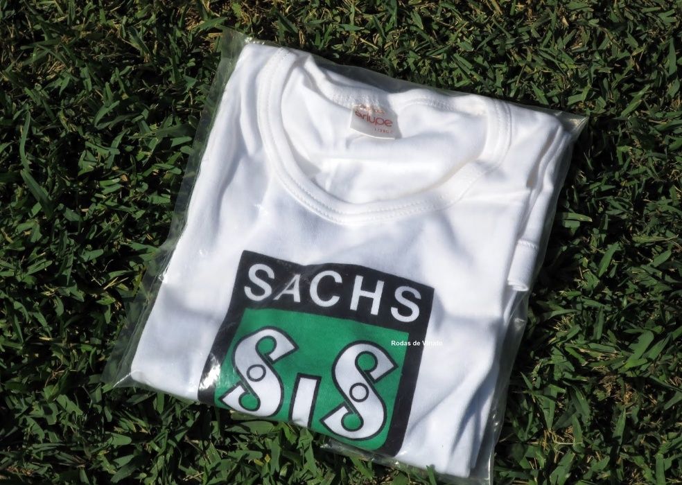 T-shirt SIS Sachs de criança antiga motorizadas motos