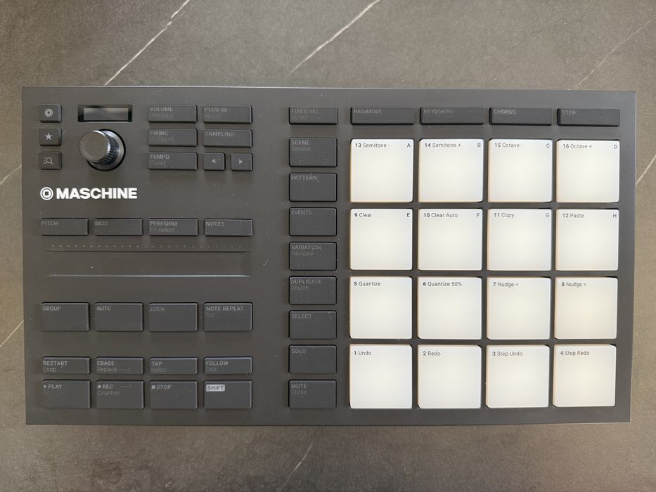 Maschine mikro mk3 native instruments midi kontroler