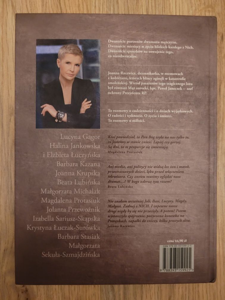 Joanna Racewicz 12 rozmów o miłości. Rok po katastrofie.