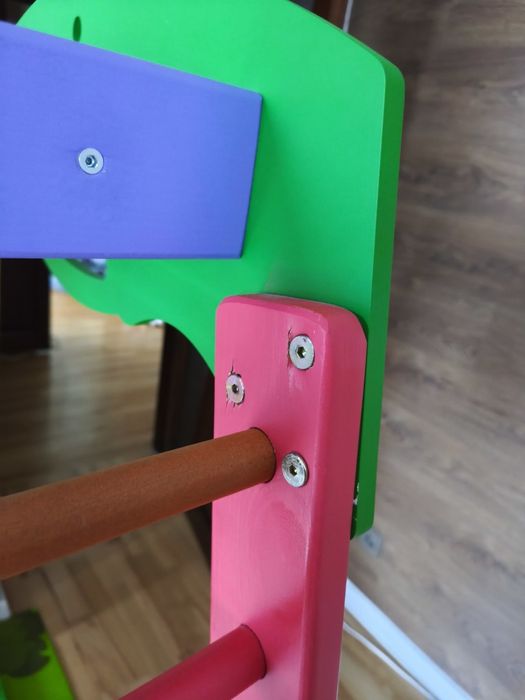 Дитячий комплекс  акварелька plus7 шведська стінка