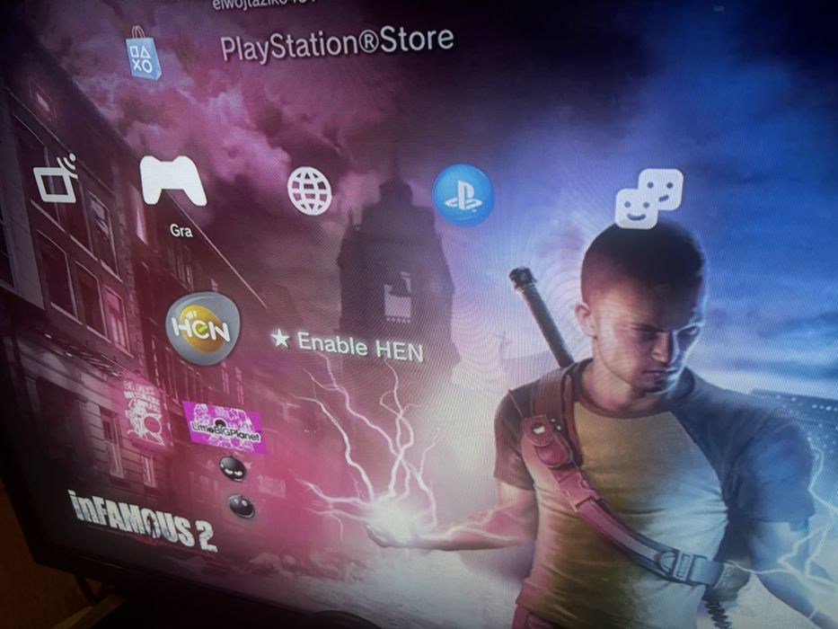 Konsola PS3 Slim Przerobiona HEN SSD