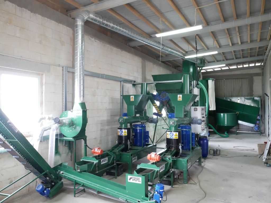 Peleciarka 22 kW, Linia do pelletu, Granulator PB-22, polska produkcja