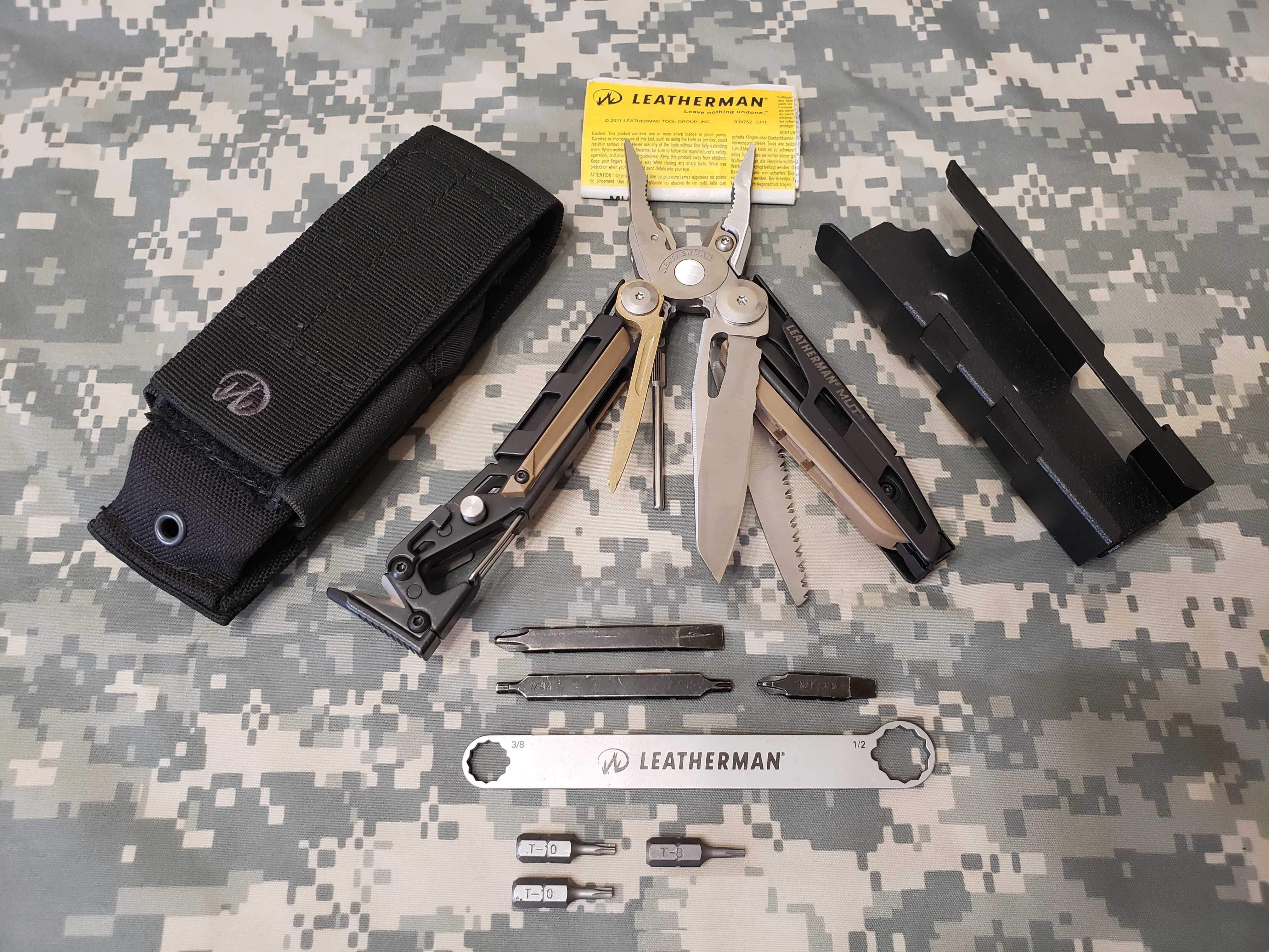 Leatherman MUT Army Мультитул WAVE Plus Gerber Charge Rebar Surge SOG