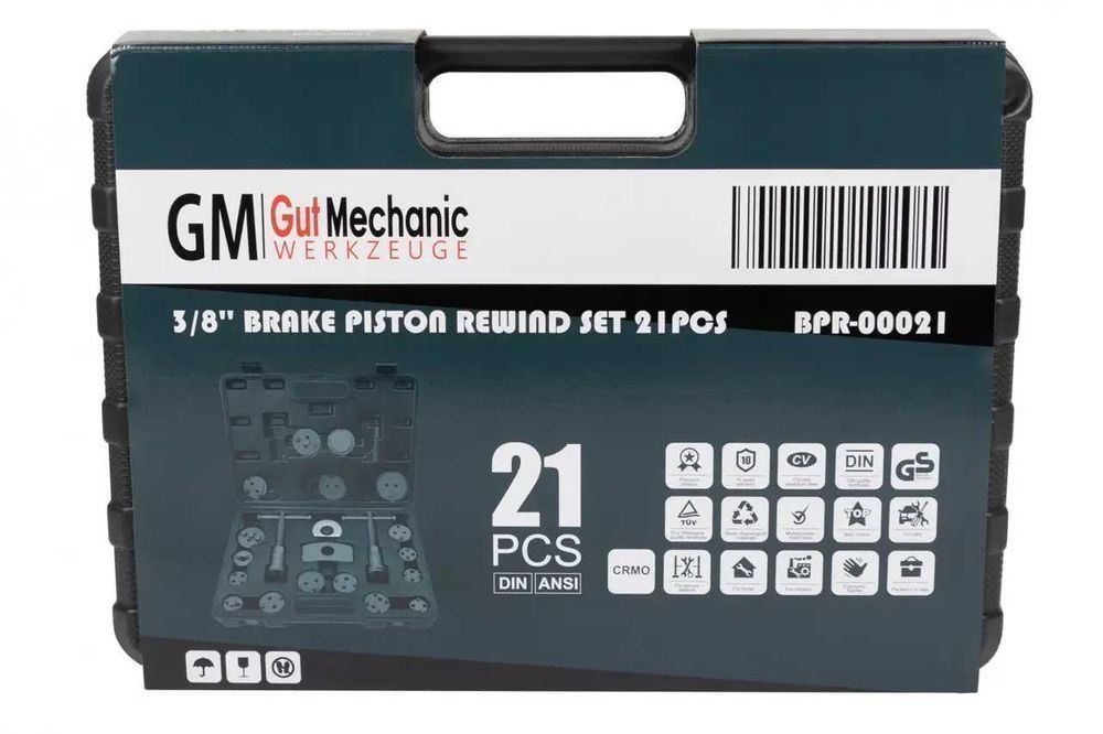 Набір для задавлювання гальмівних циліндрів 21п GUT MECHANIC BPR-00021