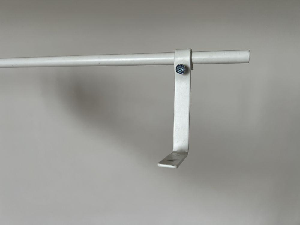 Szyna karnisz do zaslonki 80 cm IKEA irja biały klasyczny