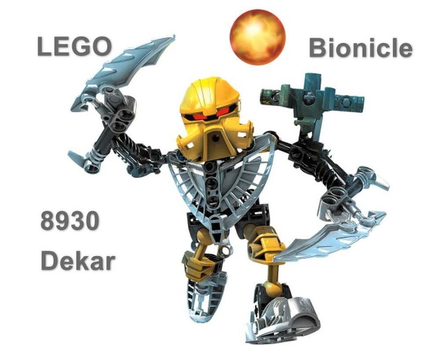 LEGO Bionicle 8930 - Dekar - Komplet 100%