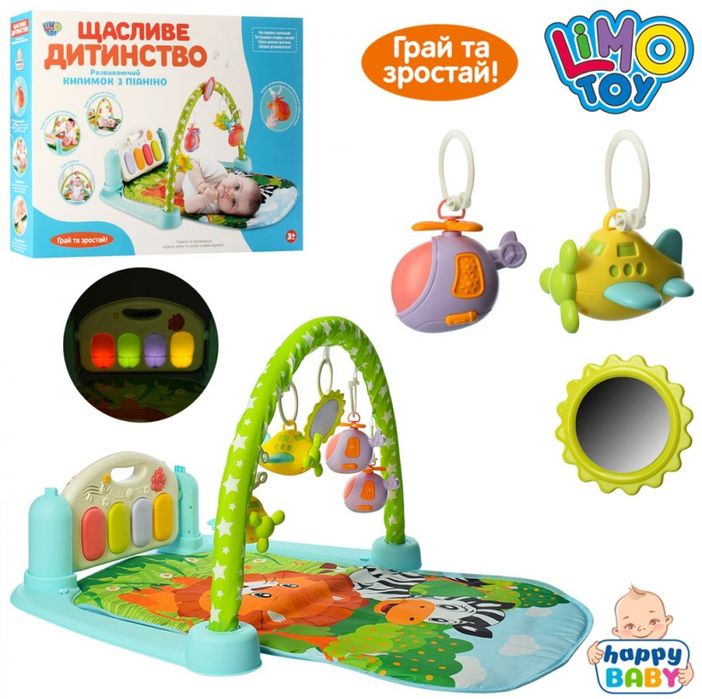 Розвиваючий килимок з піаніно