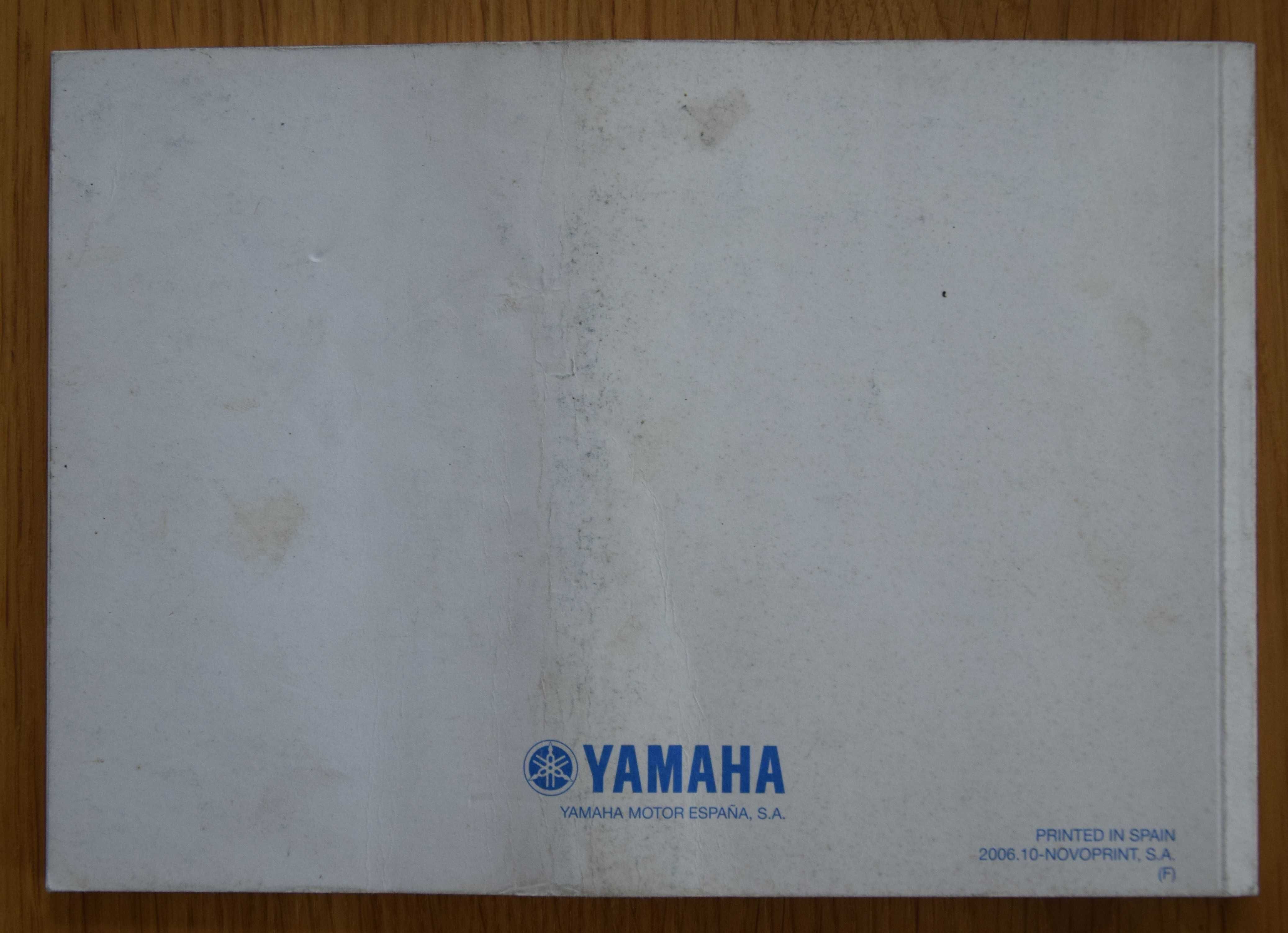 Instrukcja obsługi Yamaha TZR 50
